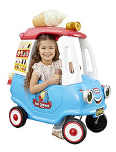 Load image into Gallery viewer, Little Tikes Cozy Ice Cream Truck, Ride-On Toy Ice Cream Truck Cozy Coupe for Ages 1 1/2 - 5 Years
