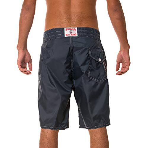 American Made - Birdwell Men's 312 Nylon Board Shorts, Long Len...