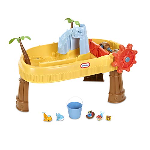 Little Tikes Island Wavemaker Water Table with Five Unique Play Stations and Accessories, Multicolor