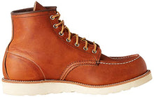 Load image into Gallery viewer, Red Wing Heritage Men&#39;s 6&quot; Classic Moc Toe Boot, Oro Legacy, 8 M US
