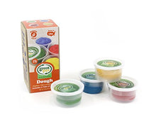 Load image into Gallery viewer, Green Toys Dough, Assorted 4-Pack - Multi-Color Creative Arts &amp; Crafts Activity Kids Toy Set. No BPA, phthalates, PVC. Organic Dough, Made in The USA.
