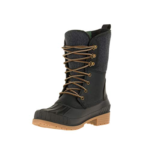 Kamik Women's Sienna2 Waterproof Winter Boot Black 6 Medium US