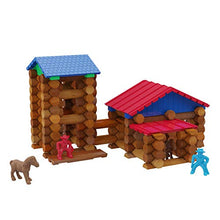 Load image into Gallery viewer, Lincoln Logs Centennial Edition Tin Amazon Exclusive-150+ Pieces-Real Wood-Ages 3+-Best Retro Building Gift Set for Boys/Girls-Creative Construction Engineering-Top Blocks Kit-Preschool Education Toy
