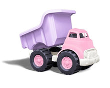 Load image into Gallery viewer, Green Toys Dump Truck in Pink Color - BPA Free, Phthalates Free Play Toys for Improving Gross Motor, Fine Motor Skills. Play Vehicles
