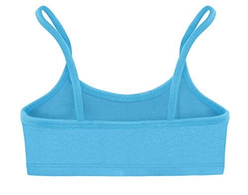 City Threads Girls Crop Training Bras in 100% Cotton Perfect for Sensi