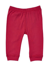Load image into Gallery viewer, Brian the Pekingese Onesie Pants – 100% Prewashed Organic Cotton – Made in USA (9M, Red)
