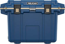 Load image into Gallery viewer, Pelican Elite 50 Quart Cooler (Pacific Blue/Coyote)
