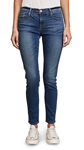 FRAME Women's Le Garcon Jeans, Berkeley Square, Blue, 24