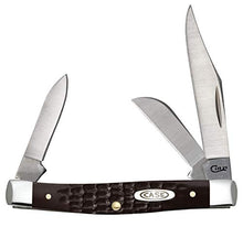 Load image into Gallery viewer, CASE XX WR Pocket Knife Brown Synthetic Jigged Small Stockman Item #081 - (6333 SS) - Length Closed: 2 5/8 Inches
