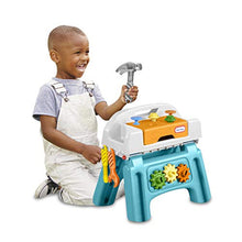 Load image into Gallery viewer, Little Tikes Play@Home First Tool Bench Pretend Workbench for Kids , White
