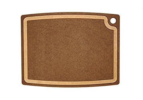 Epicurean Gourmet Series Cutting Board, 19.5-Inch by 15-Inch, Nutmeg/Natural - United States of Made