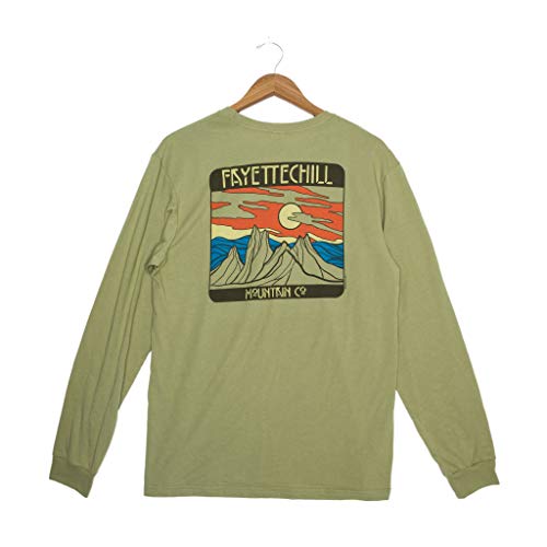 “Bryn Mountains” Long Sleeve T-Shirts –Graphic Tee for Men & Women, Made in USA