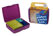 Load image into Gallery viewer, Bento Lunch Box - USA Made Leakproof Durable Food Containers - For Kids and Adults - Purple
