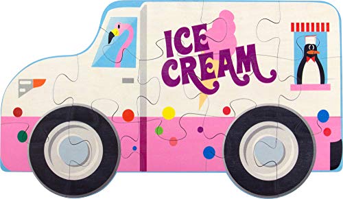 Ice Cream Truck Shaped Puzzle - Made in USA