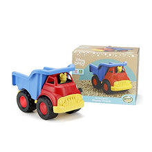 Load image into Gallery viewer, Green Toys Disney Baby Exclusive Mickey Mouse Dump Truck, Red/Blue - Pretend Play, Motor Skills, Kids Toy Vehicle. No BPA, phthalates, PVC. Dishwasher Safe, Recycled Plastic, Made in USA.
