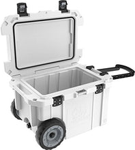 Load image into Gallery viewer, Pelican Elite 45 Quart Wheeled Cooler (White)
