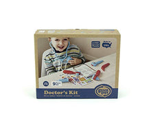 Load image into Gallery viewer, Green Toys Doctor&#39;s Kit, Red/Blue - 9 Piece Pretend Play, Motor Skills, Language &amp; Communication Kids Role Play Toy. No BPA, phthalates, PVC. Dishwasher Safe, Recycled Plastic, Made in USA.
