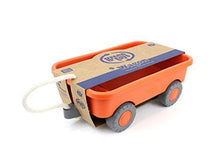 Load image into Gallery viewer, Green Toys Wagon Outdoor Toy Orange - United States of Made
