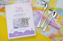 Load image into Gallery viewer, Baby Liberty 3 Piece Baby Flatware Set in Gift Box Made in USA - United States of Made
