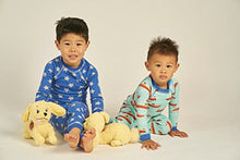 Load image into Gallery viewer, Brian the Pekingese Boys 100% Organic Cotton Pajamas (3T, Star)

