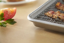 Load image into Gallery viewer, USA Pan Half Sheet Baking Pan and Bakeable Nonstick Cooling Rack, Metal
