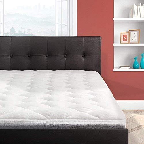 Cardinal & Crest | Cloud Mattress Topper Queen for Firm Mattresses | Made in USA | Pressure Point Relief | Pillow Top Mattress Cover Queen Size Mattress Pad Queen, Bed Toppers Queen Size, Queen Topper - United States of Made