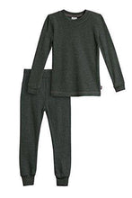 Load image into Gallery viewer, City Threads Girls Thermal Underwear Set Long John, Soft Breathable Cotton Base Layer - Made in USA - United States of Made

