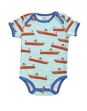 Load image into Gallery viewer, Brian the Pekingese 100% Organic Cotton Onesie Bodysuit for Baby Boy &amp; Girl (NB, Boat)
