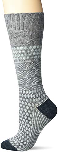 Smartwool Women’s Popcorn Cable Crew Socks - Medium Cushioned Merino Wool Socks
