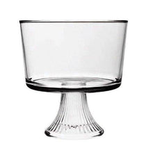 Load image into Gallery viewer, Anchor Hocking Monaco Footed Trifle Bowl with Stand, Crystal, Set of 1 - United States of Made
