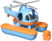 Load image into Gallery viewer, Green Toys Seacopter, Blue/Orange CB - Pretend Play, Motor Skills, Kids Bath Toy Floating Vehicle. No BPA, phthalates, PVC. Dishwasher Safe, Recycled Plastic, Made in USA.

