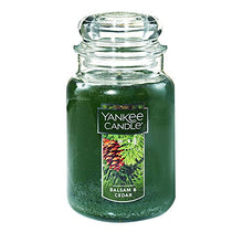 Load image into Gallery viewer, Yankee Candle Large Jar Candle Balsam &amp; Cedar
