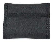 Load image into Gallery viewer, RFID Credit Card Bifold Hook &amp; Loop Wallet. Made in USA by Rainbow of California (Black)
