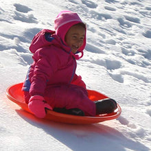 Load image into Gallery viewer, Flexible Flyer 3-pack Snow Saucer Sleds. Round Sand Slider Disc Toy
