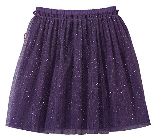 City Threads Girls Tutu Skirt Sparkle Tulle Bubble Mesh Skirt Princess Ballerina Play Sundress Summer Dance Soft Cotton Ballet Party Dress, Purple, 3T