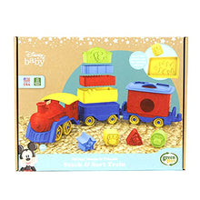 Load image into Gallery viewer, Green Toys Mickey Mouse &amp; Friends Stack &amp; Sort Train
