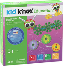 Load image into Gallery viewer, K&#39;NEX Kid I Can count! Ages 3 5 Preschool Education Toy Building Sets (45 Piece) (Amazon Exclusive)
