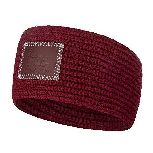 Love Your Melon Knit Headband (Burgundy) - United States of Made