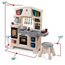 Load image into Gallery viewer, Step2 Classic Chic Play Kitchen | Toddler Kitchen Playset with Accessories &amp; Stool (Amazon Exclusive) - United States of Made
