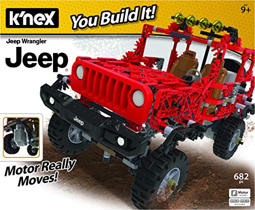 K'NEX Jeep Wrangler Building Set - 682 Parts - Authentic Batter