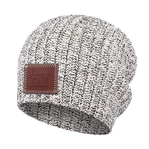 Love Your Melon Black Speckled Beanie - United States of Made