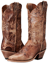 Load image into Gallery viewer, Justin Boots Women&#39;s Bent Rail, Tan Road, 9 B US
