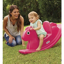 Load image into Gallery viewer, Little Tikes Rocking Horse Magenta - United States of Made
