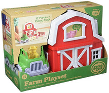 Load image into Gallery viewer, Green Toys Farm Playset, CB - 13 Piece Pretend Play, Motor Skills, Language &amp; Communication Kids Role Play Toy. No BPA, phthalates, PVC. Dishwasher Safe, Recycled Plastic, Made in USA.
