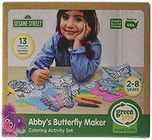 Load image into Gallery viewer, Green Toys Abby Butterfly Maker Sesame Street Coloring Set Closed Box
