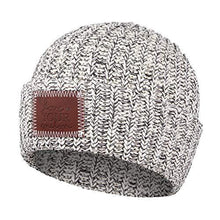 Load image into Gallery viewer, Love Your Melon Black Speckled Cuffed Beanie - United States of Made

