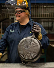 Load image into Gallery viewer, Lodge 10.25&quot; Cast Iron Skillet, 2020 Made in America Series, Rosie the Riveter, Black
