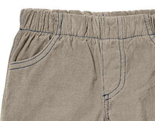 Load image into Gallery viewer, City Threads Boys&#39; Corduroy Pull-Up Pants for School or Play; Comfortable for Active Children Toddler Warm Cords for Sensitive Skin or SPD Clothing - Dark Khaki - 5 - United States of Made
