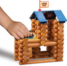 Load image into Gallery viewer, LINCOLN LOGS-Horseshoe Hill Station-83 Pieces-Real Wood Logs - Ages 3+ - Best Retro Building Gift Set for Boys/Girls – Creative Construction Engineering – Top Blocks Game Kit - Preschool Education Toy
