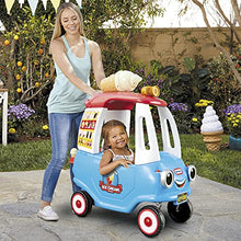 Load image into Gallery viewer, Little Tikes Cozy Ice Cream Truck, Ride-On Toy Ice Cream Truck Cozy Coupe for Ages 1 1/2 - 5 Years

